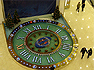 The "Clock" fountain in the Evropeisky shopping center on Kievsky Station Square